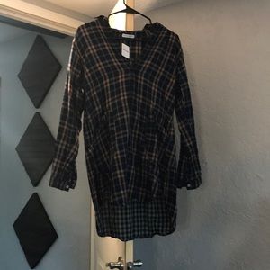 Free people flannel/tunic